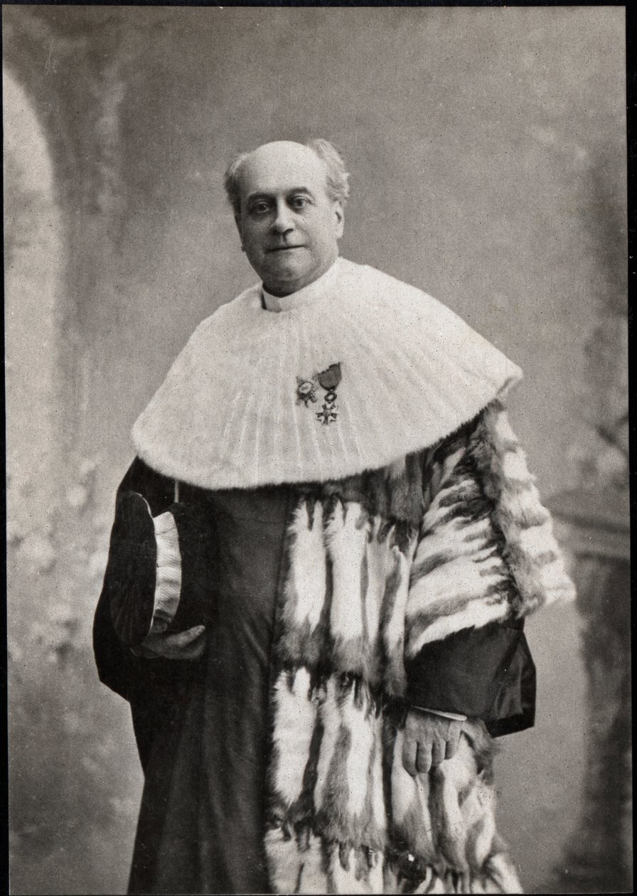 Ritratto di Charles Mazeau (1825-1905), giudice e politico francese da French Photographer