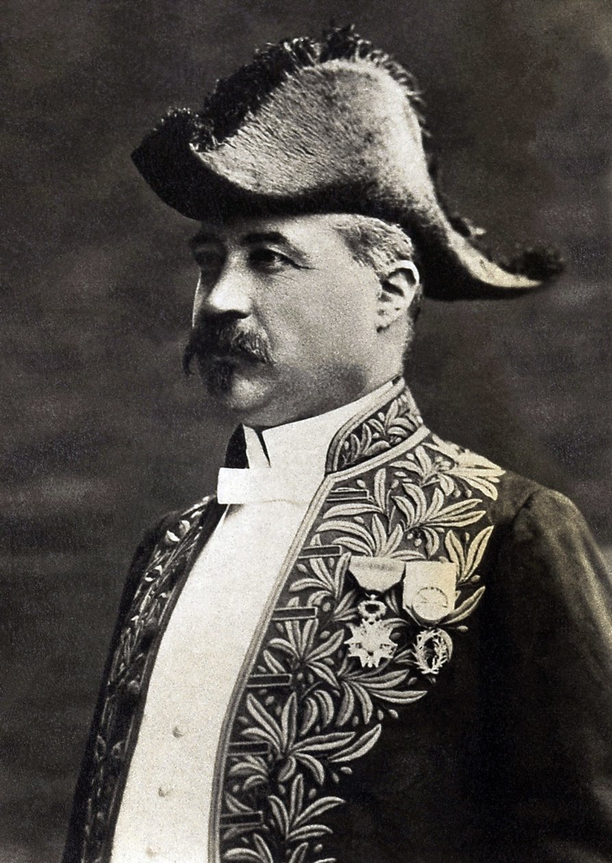 Ritratto di Emile Faguet (1847-1916) da French Photographer