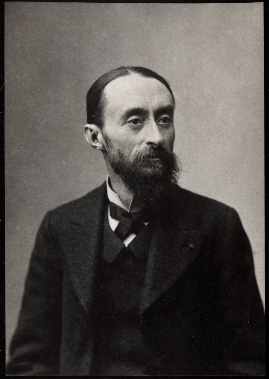 Ritratto di Fernand Cormon (1845-1924), pittore francese da French Photographer