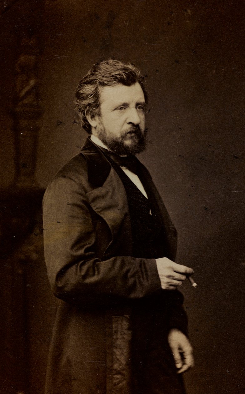 Ritratto di Félix-Joseph Barrias, pittore francese da French Photographer