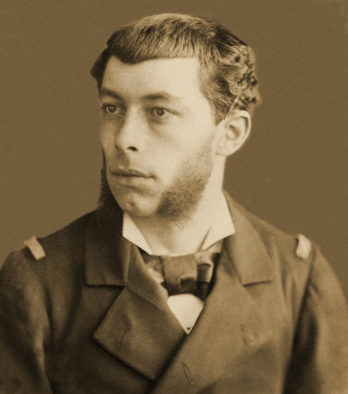 Ritratto di Louis Alexandre Antoine Mizon (1853-99) da French Photographer