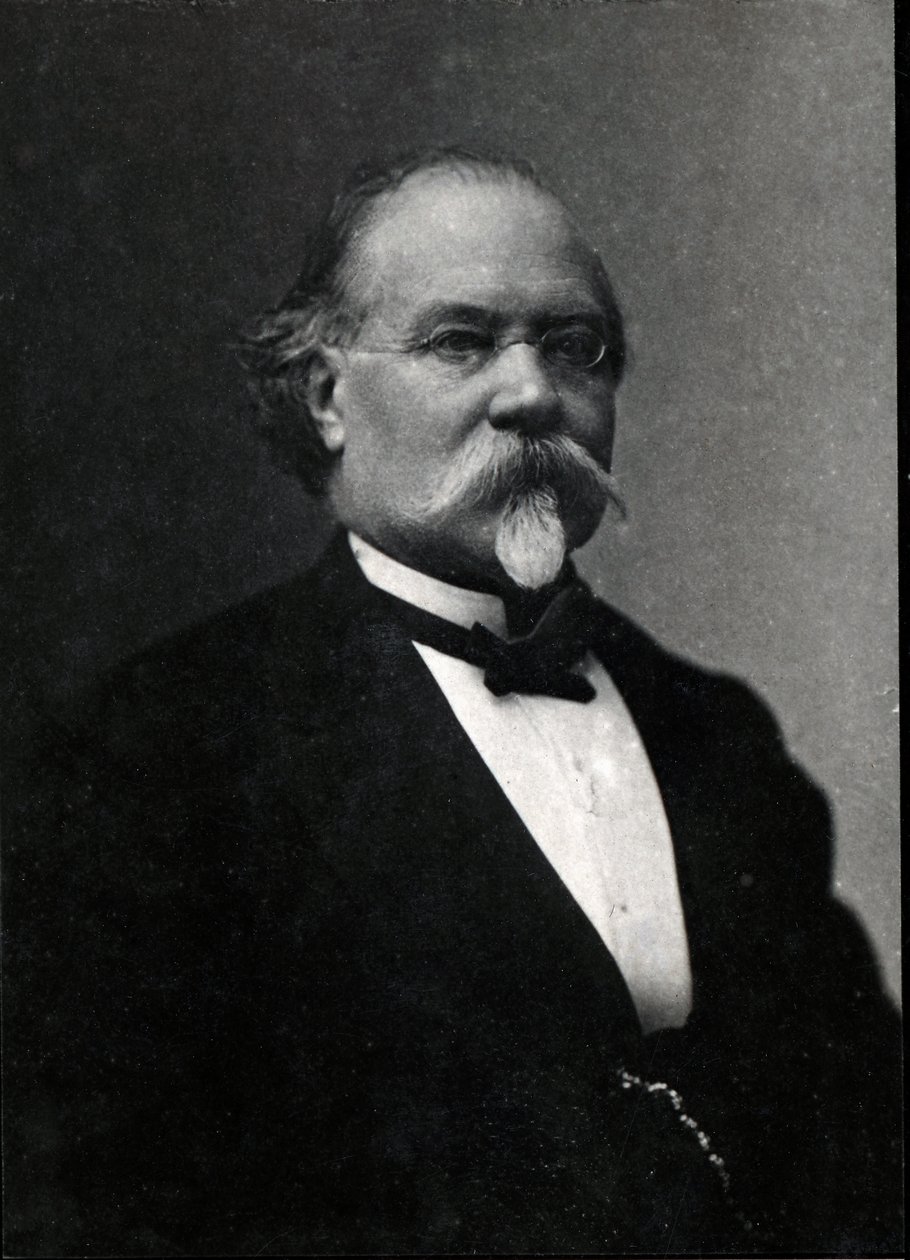 Ritratto di Louis Joseph Troost (1825-1911), chimico francese da French Photographer