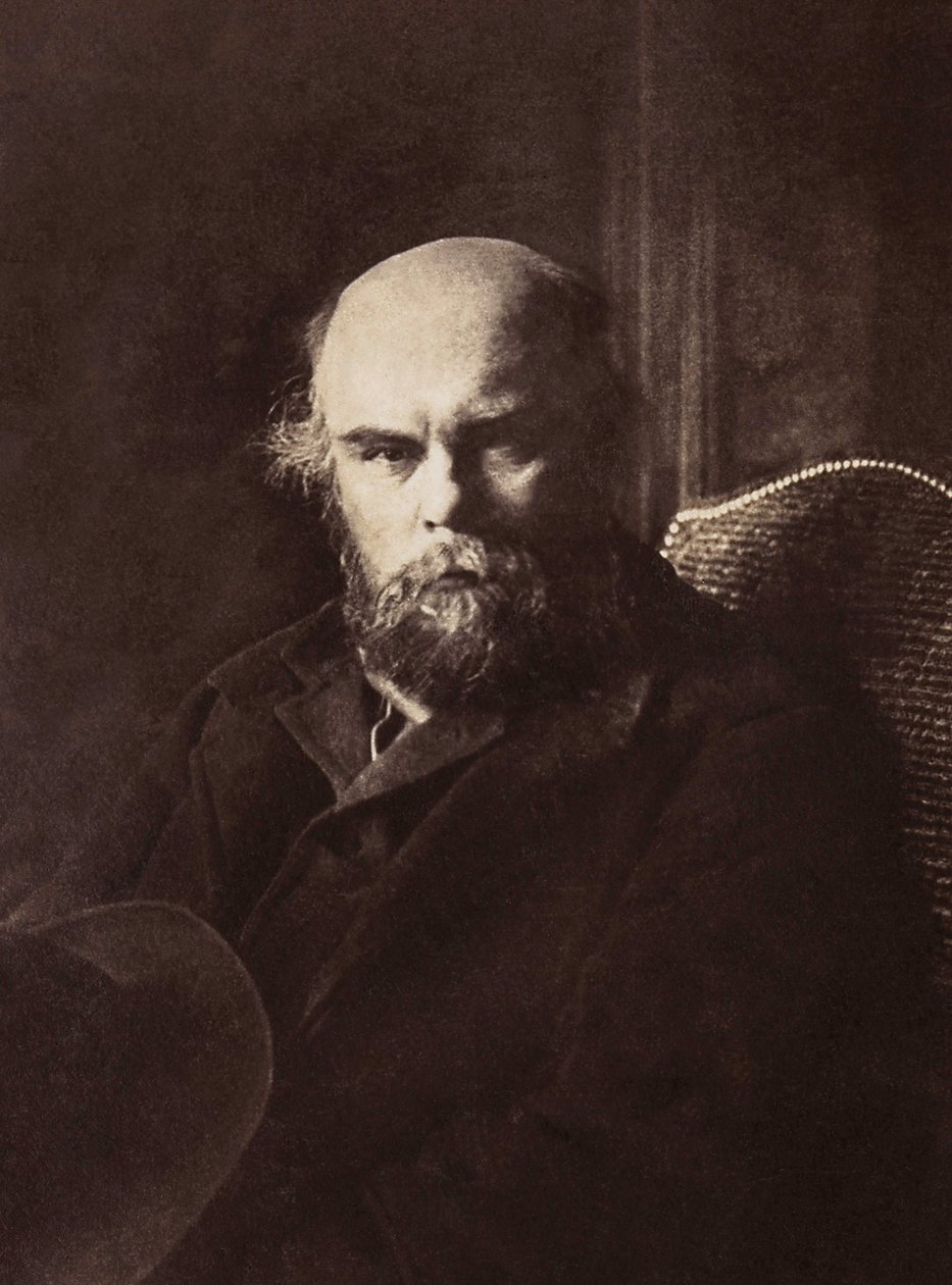 Ritratto di Paul Verlaine (1844-1896), poeta francese. da French Photographer