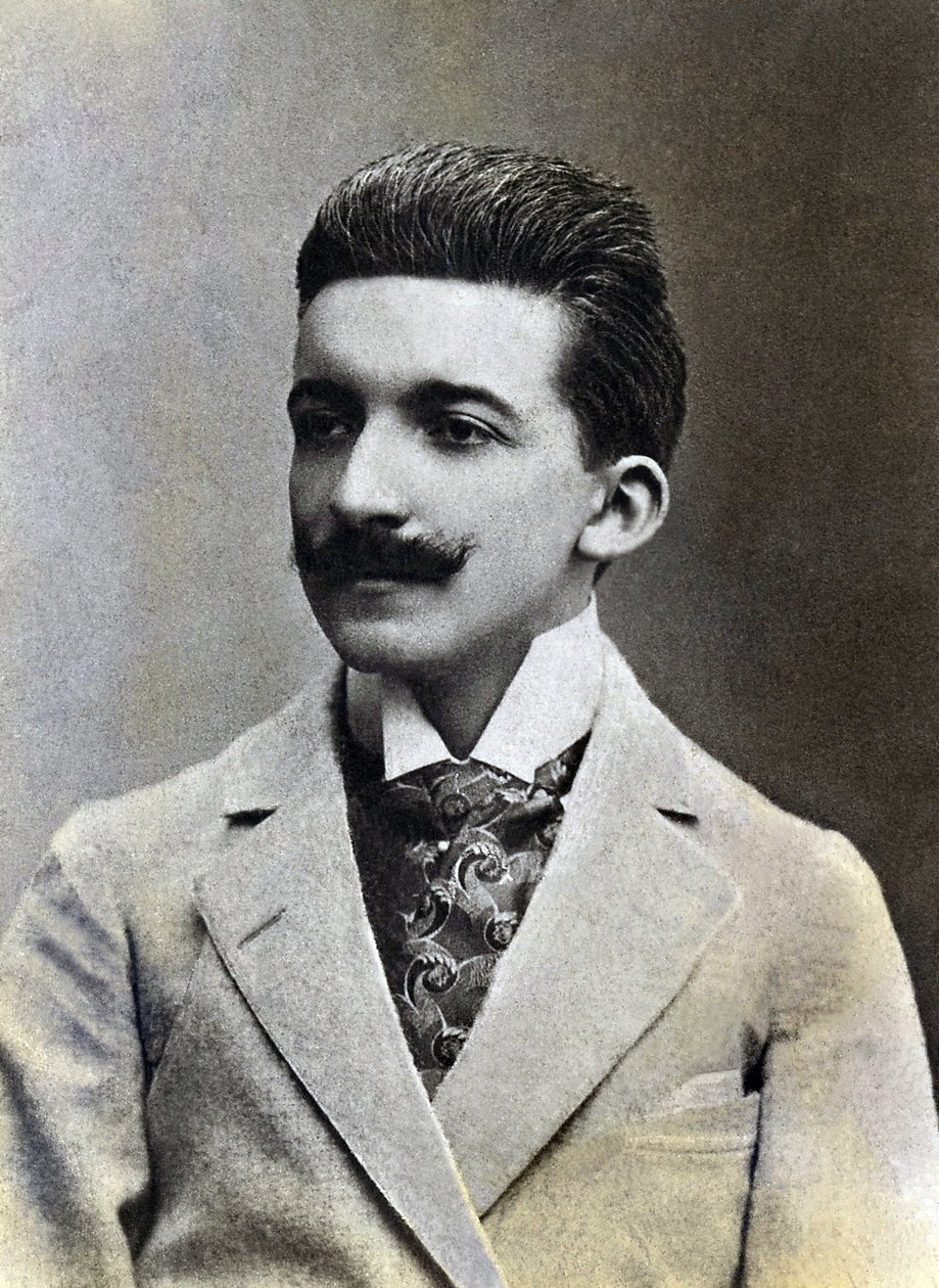 Ritratto di Pierre Louis dit Louys, scrittore francese da French Photographer