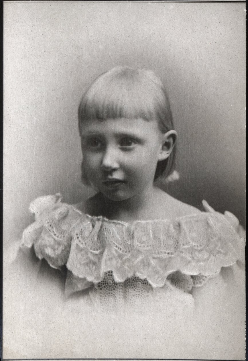 Ritratto della Principessa Dagmar di Danimarca e Islanda (1890-1961) da French Photographer