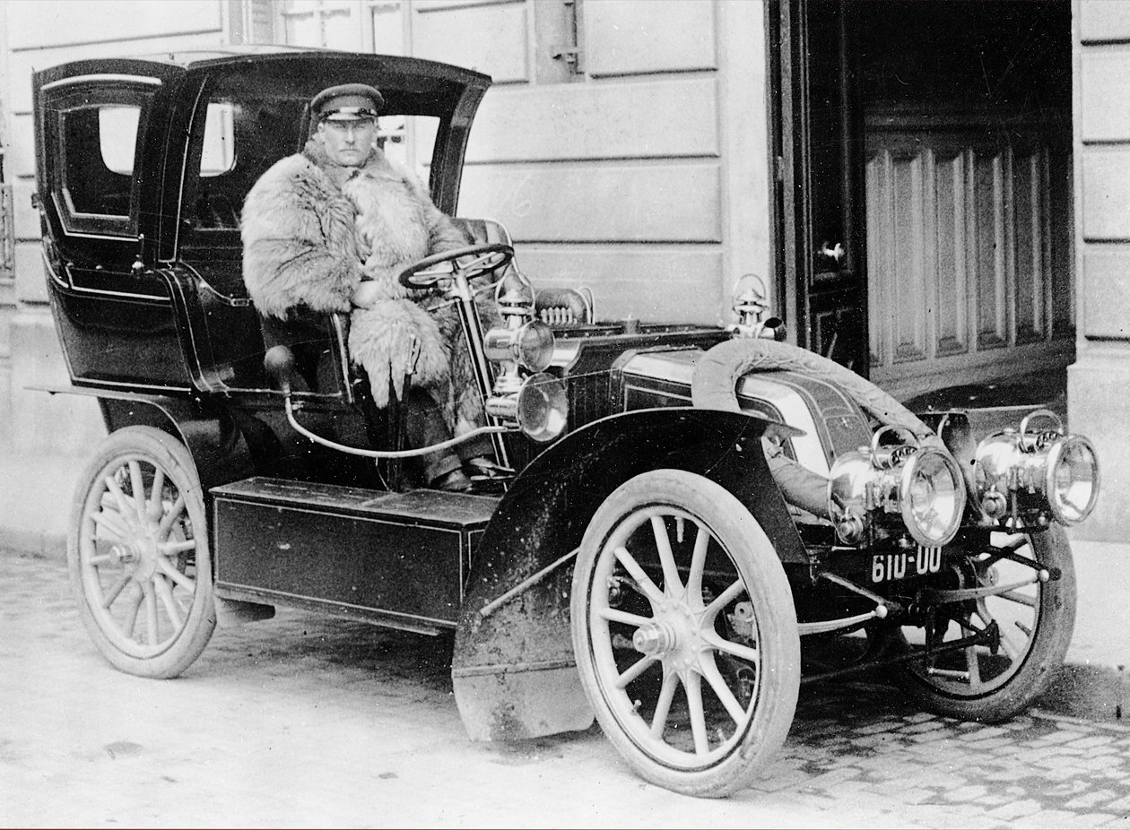Automobile Vicart, c.1905 da French Photographer