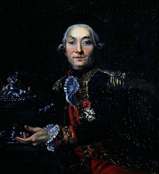 Un Capitaine de Vaisseau con una zuppiera d