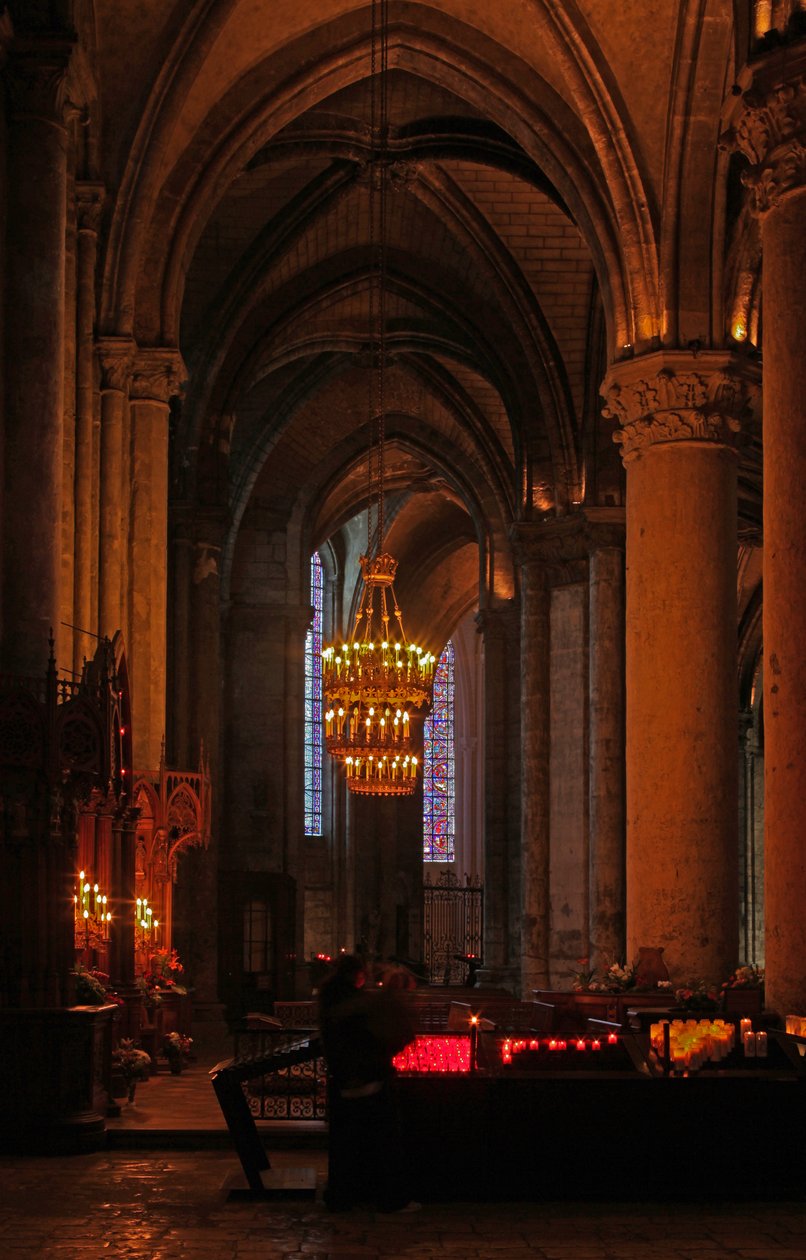 Veduta del corridoio nord del coro da French School