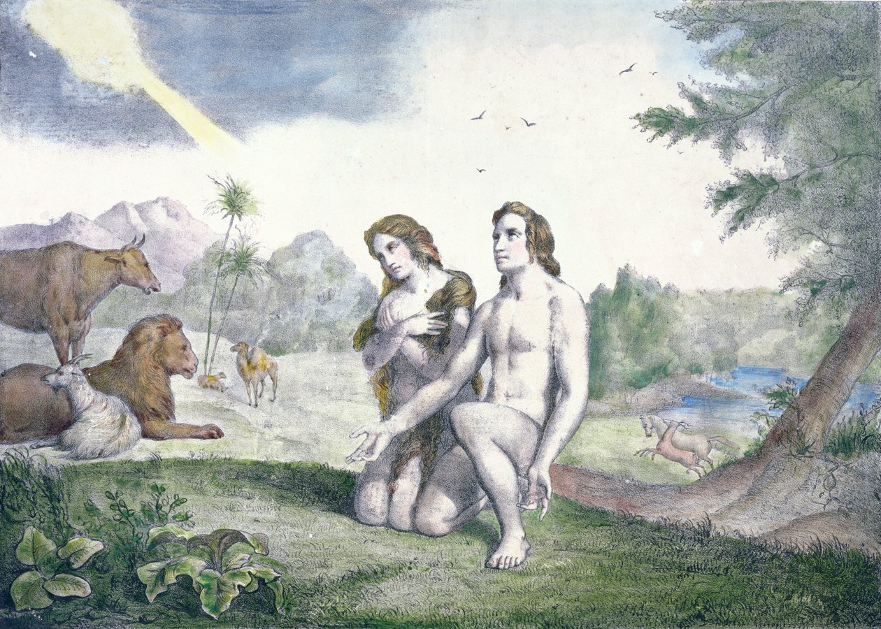 Adamo ed Eva nel Giardino dell