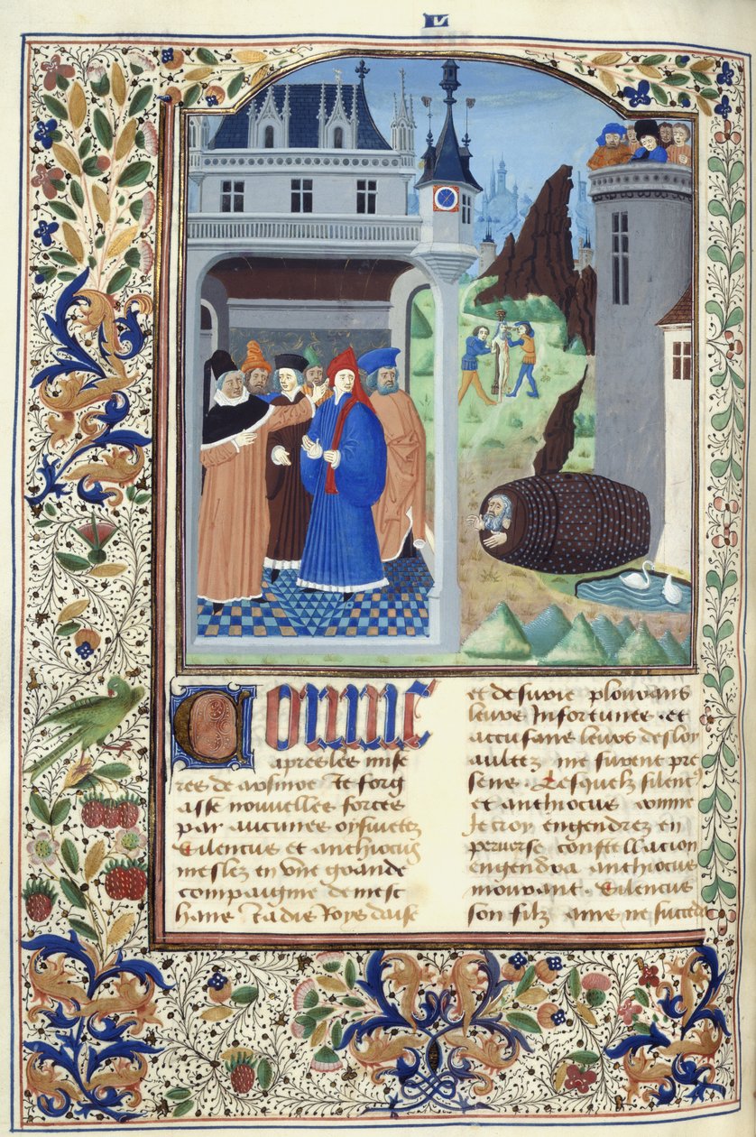 Boccaccio osserva la tortura, da 