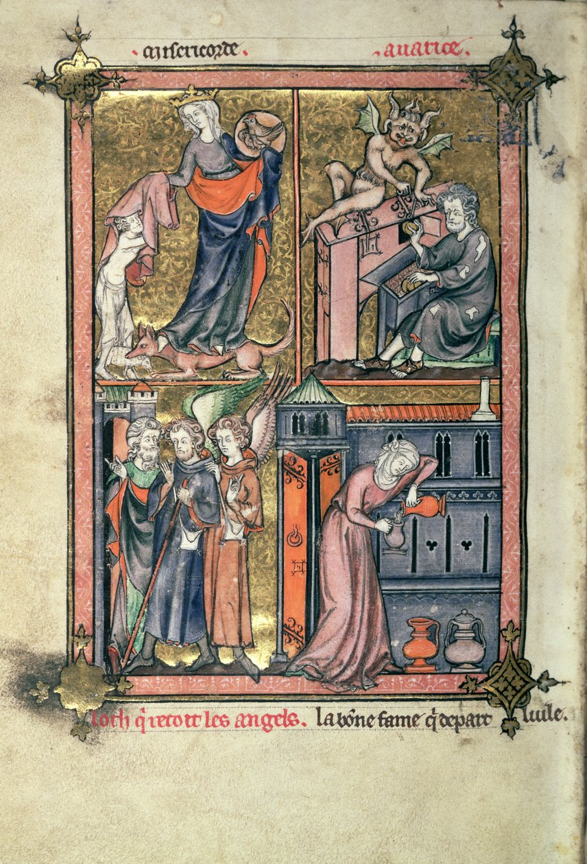 Misericordia e Avarizia, Lot e gli Angeli; la Vedova e il suo olio, da 