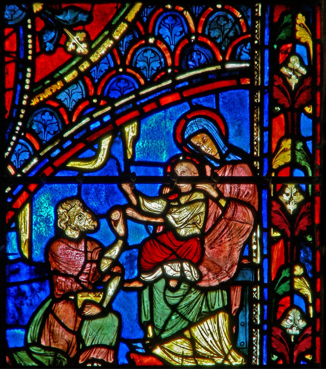 Adorazione dei Magi da French School