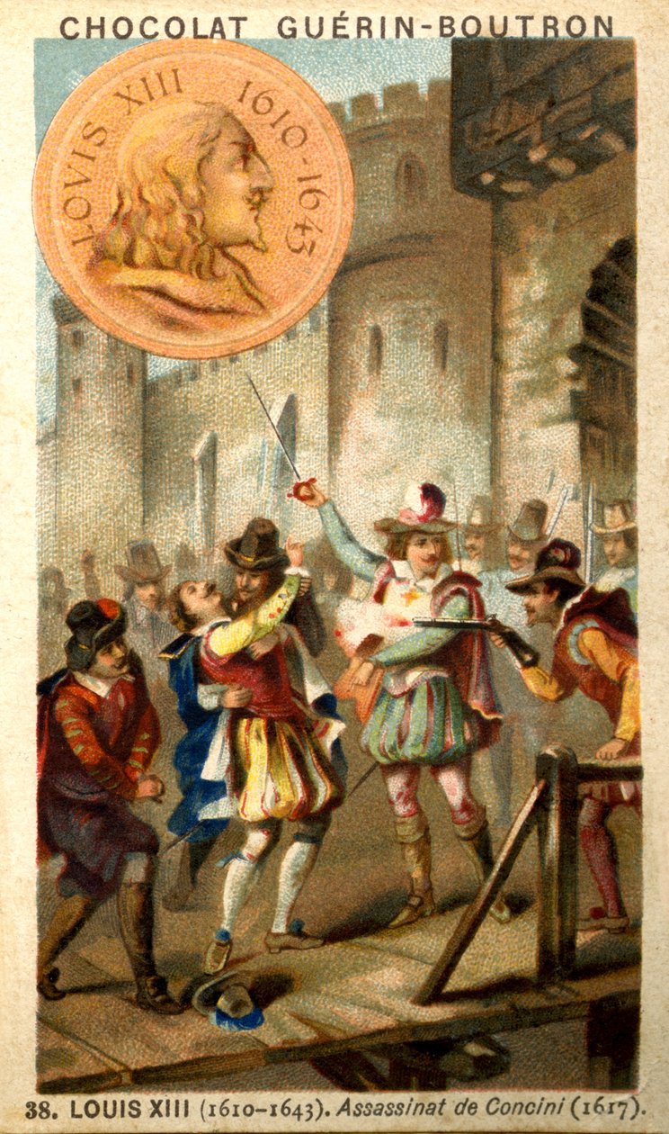 Cromolitografia pubblicitaria dei cioccolatini Guérin Boutron (cromolitografia) da French School