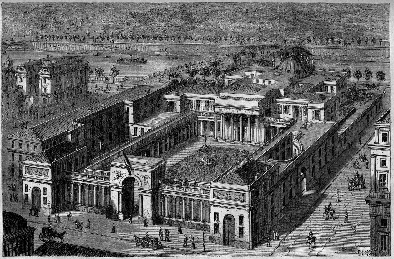 Veduta aerea del Palais de la Légion d