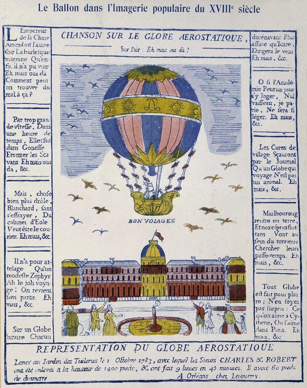 Aerostato: canzone sul globo aerostatico da French School