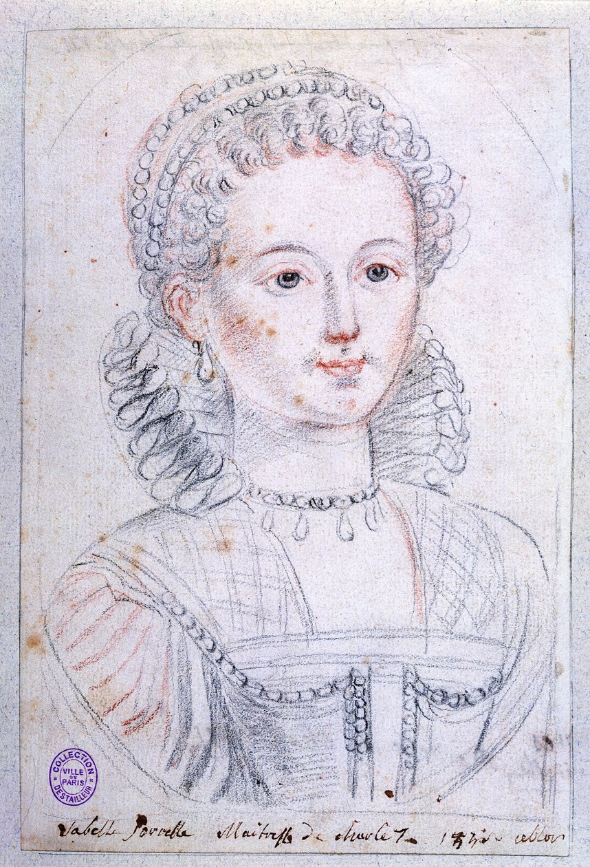 Agnes Sorel (c.1422-50) da French School