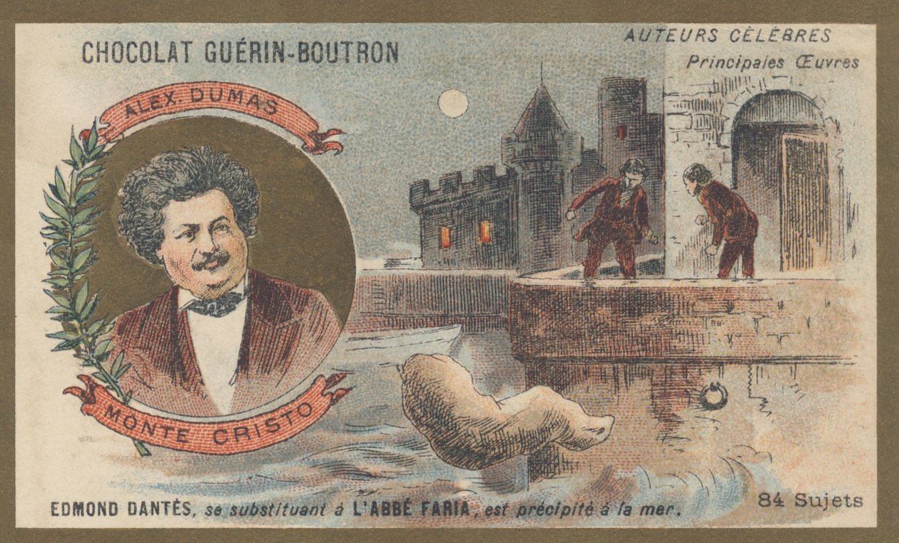 Alexandre Dumas (1802-1870), scrittore francese, autore di 