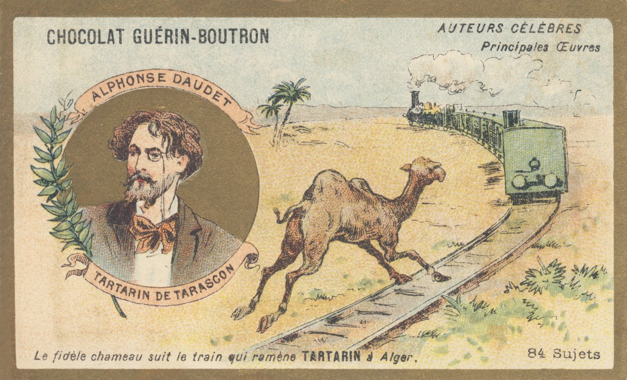 Alphonse Daudet (1840-1897), scrittore e drammaturgo francese, autore di 