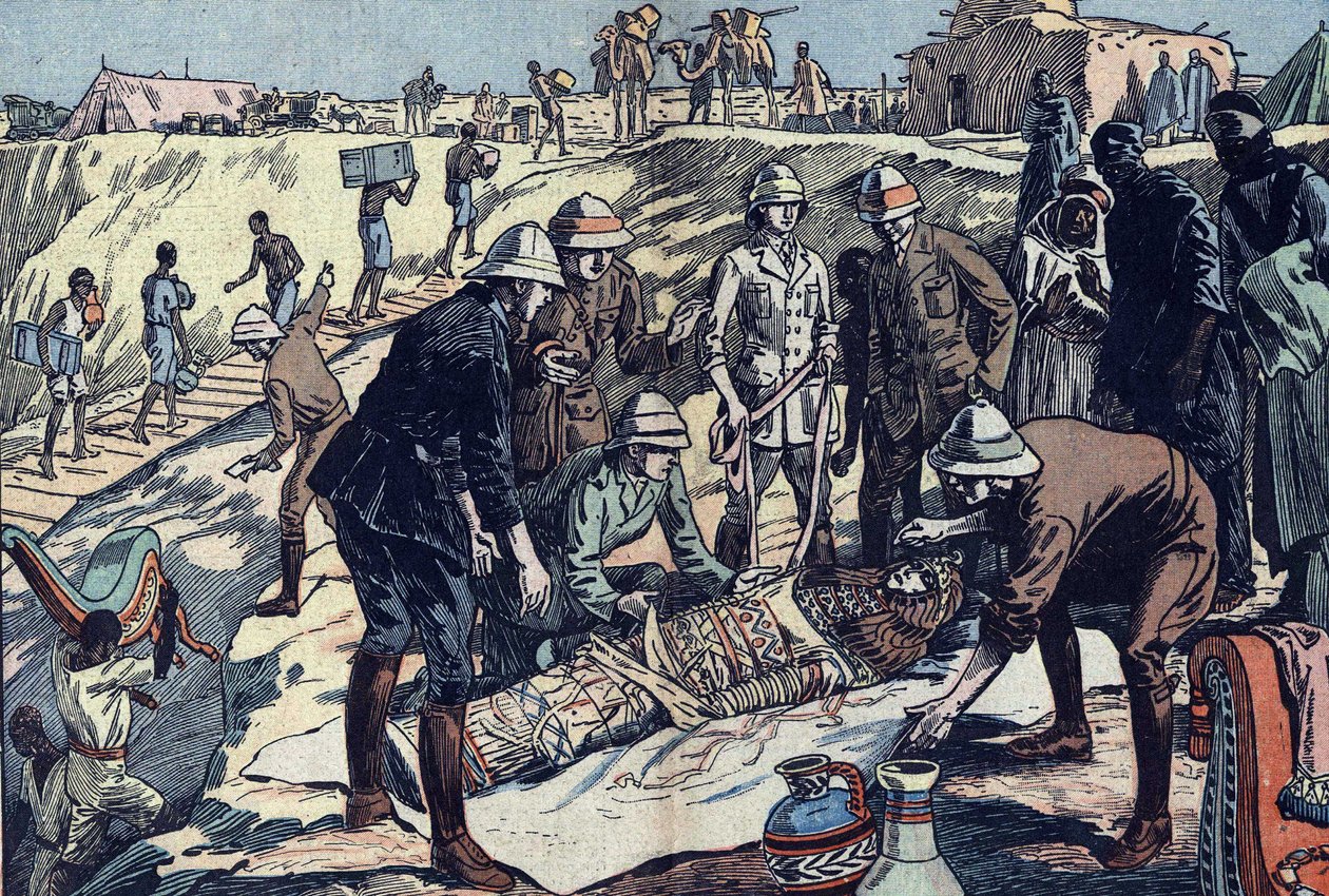 Una missione inglese scopre la tomba di Tin Hinan, Algeria da French School