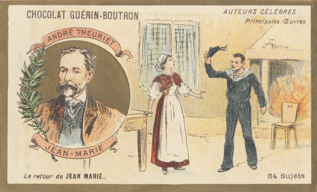 André Theuriet (1833-1907), poeta, romanziere e drammaturgo francese, autore di 