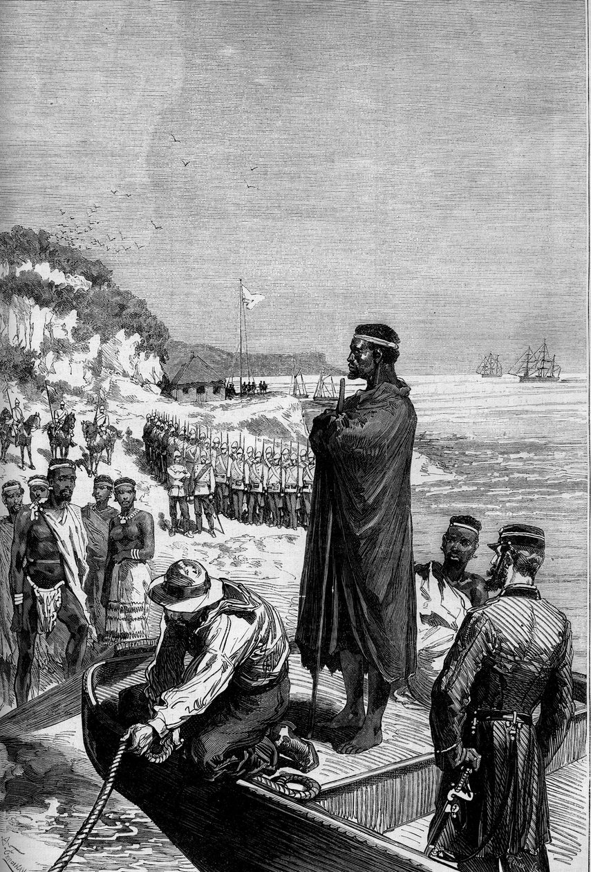 Guerra Anglo-Zulu in Sudafrica da French School