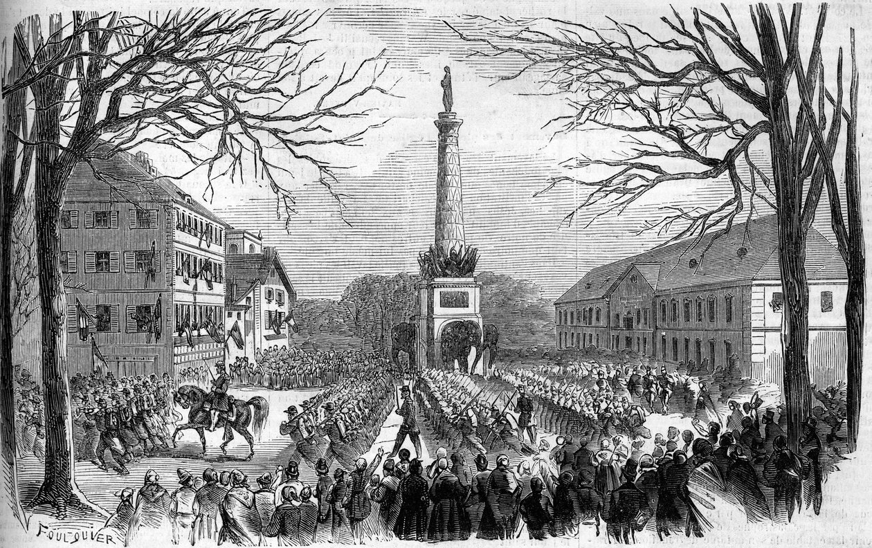 Annessione della Savoia alla Francia, Chambéry, 28 marzo da French School