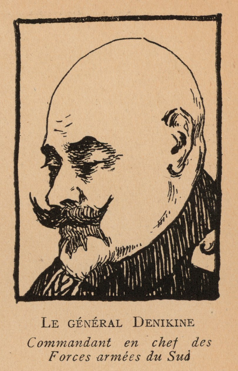 Anton Denikin, generale russo che comandò l