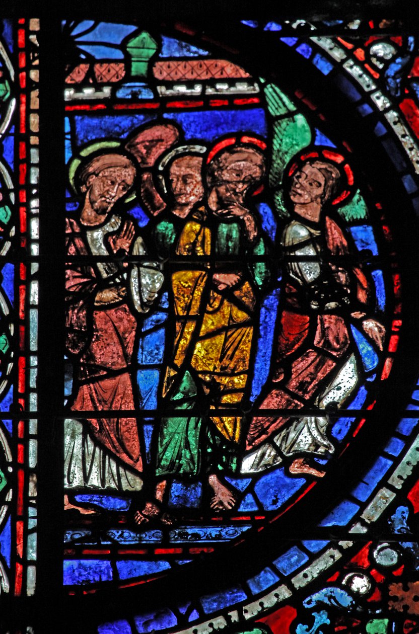 Apostoli mostrano la morte della Vergine da French School