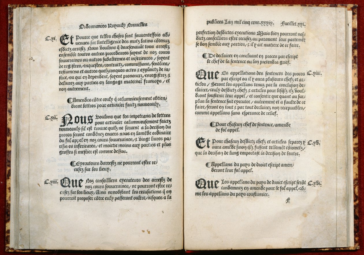 Articoli 106, 107, 108 dell