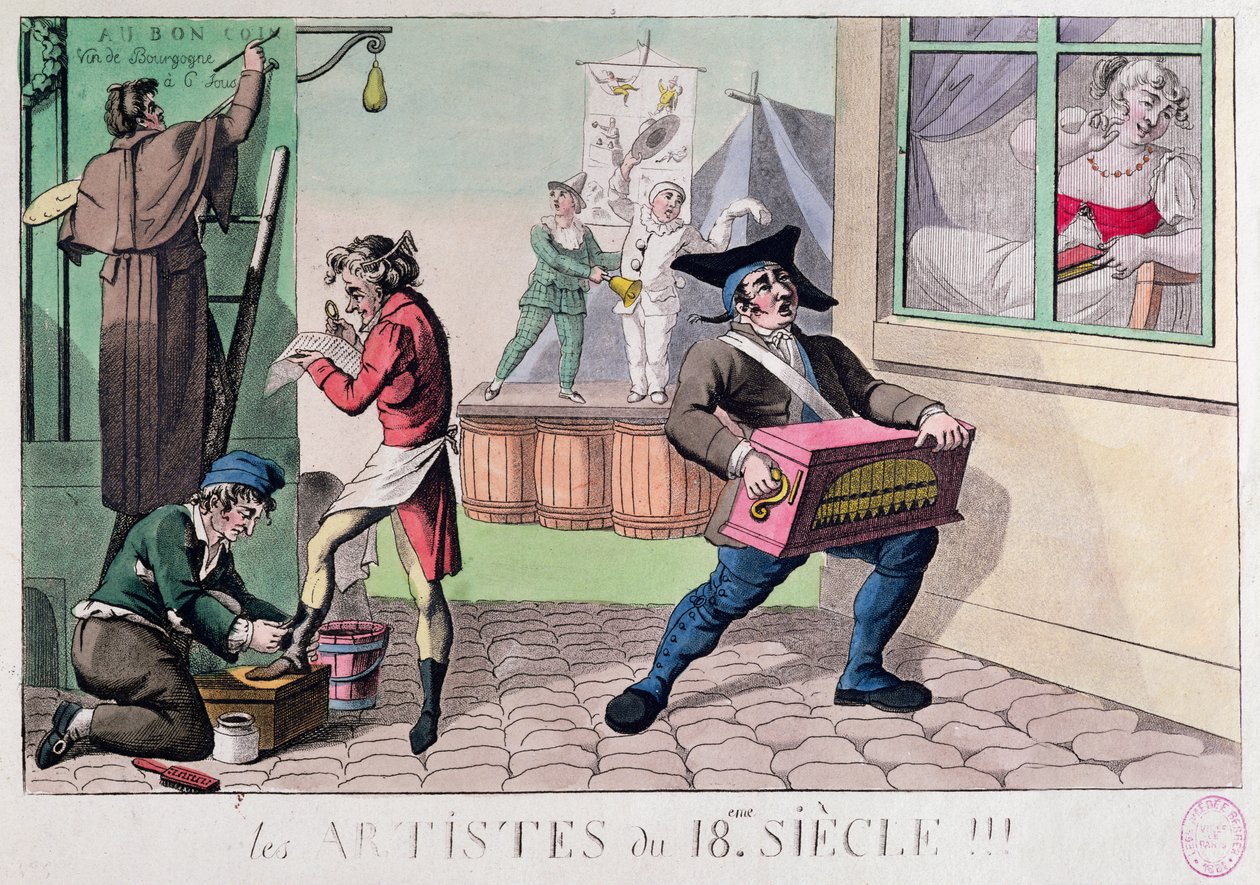 Artisti del XVIII secolo da French School