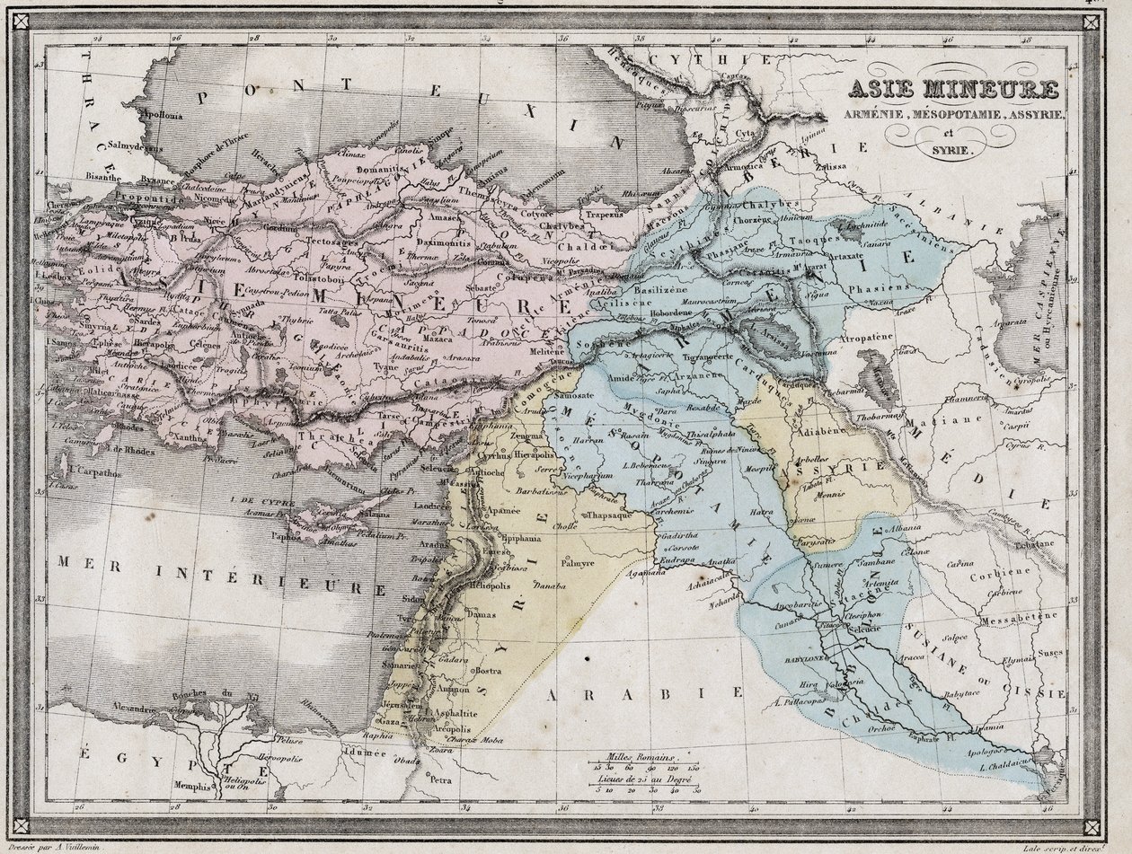 Asia Minore, Armenia, Mesopotamia, Assiria e Siria nell