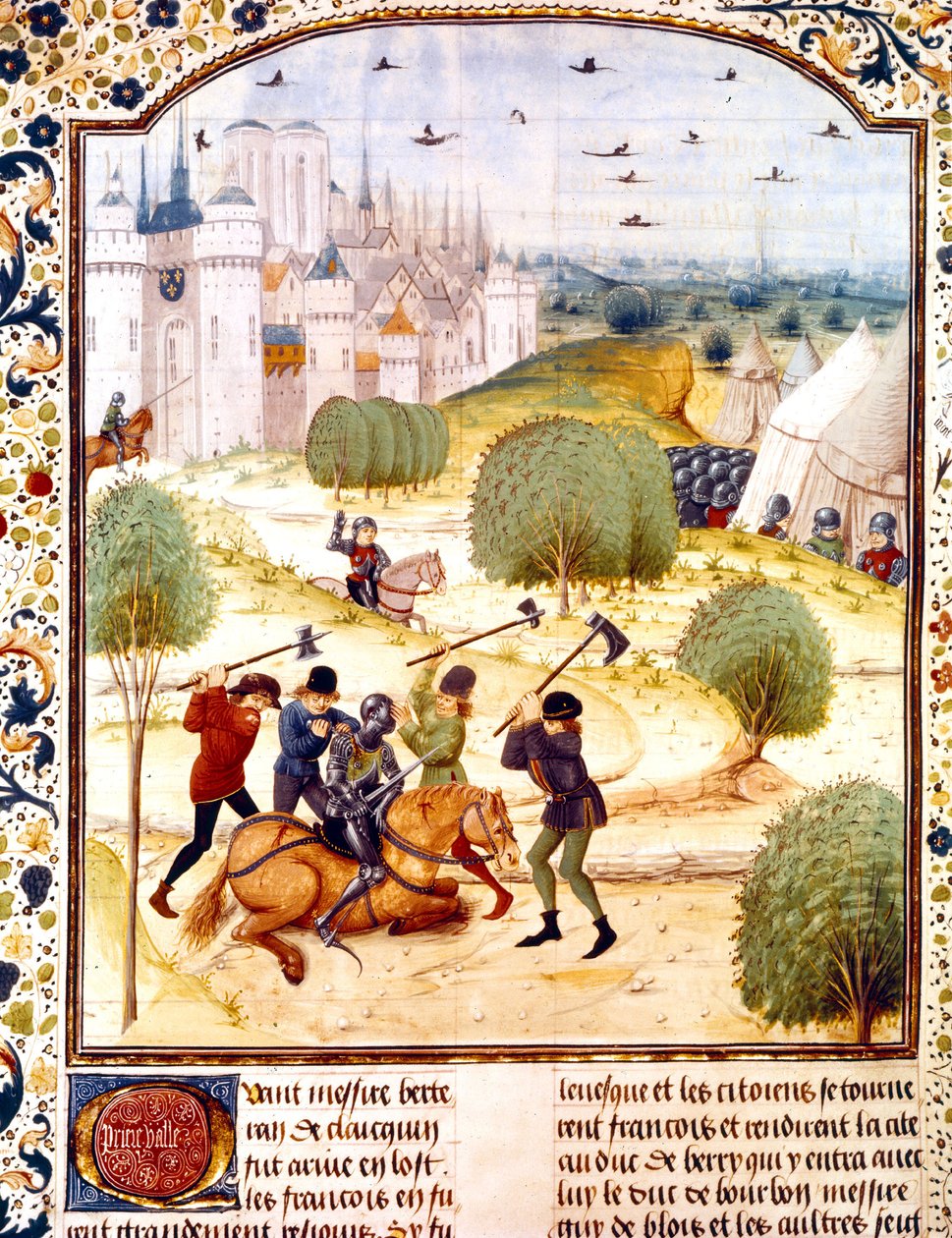 Assassinio di un cavaliere inglese fuori Parigi nel 1437 (Guerra dei Cent