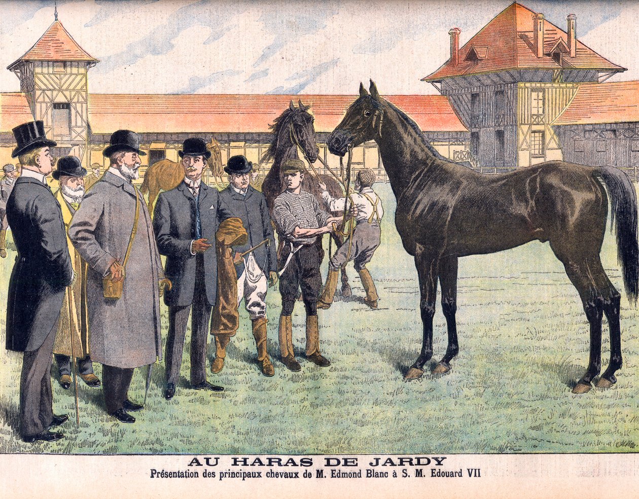Allevamento di Jardy fuori Parigi (Marnes-la-Coquette). L