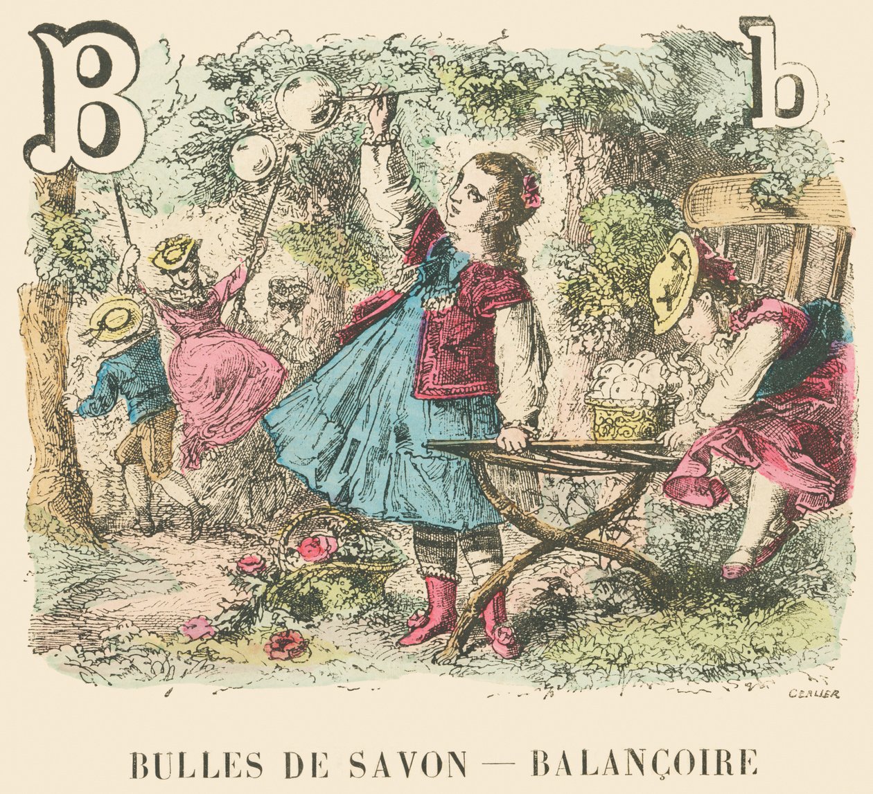 Bolle di sapone — Altalena da French School
