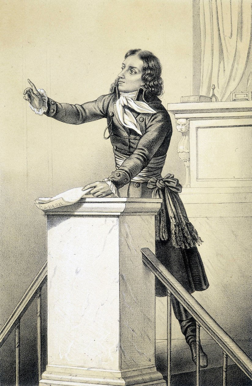 Barrère - in "Galleria storica della Rivoluzione francese" di Albert Maurin da French School