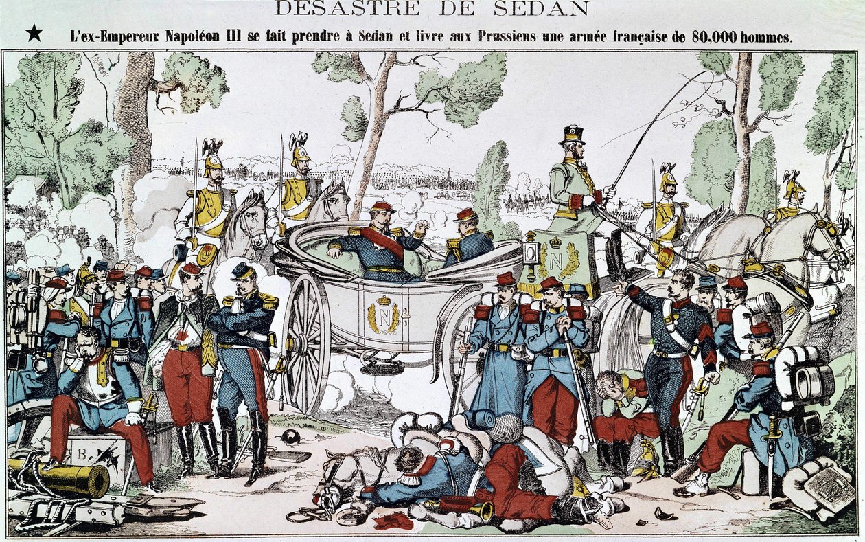 Battaglia di Sedan nel 1870. L