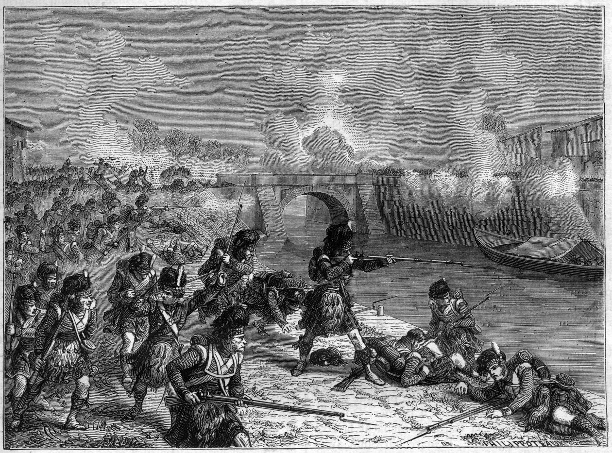 Battaglia di Tolosa: ultima battaglia tra le forze britanniche e spagnole sotto Wellington contro i francesi 1814 - Battaglia di Tolosa 10 aprile 1814 tra le truppe dell