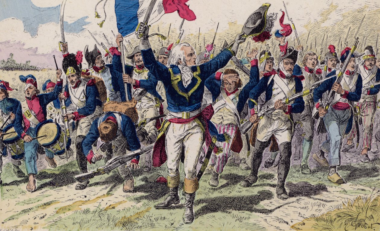 Battaglia di Valmy da French School