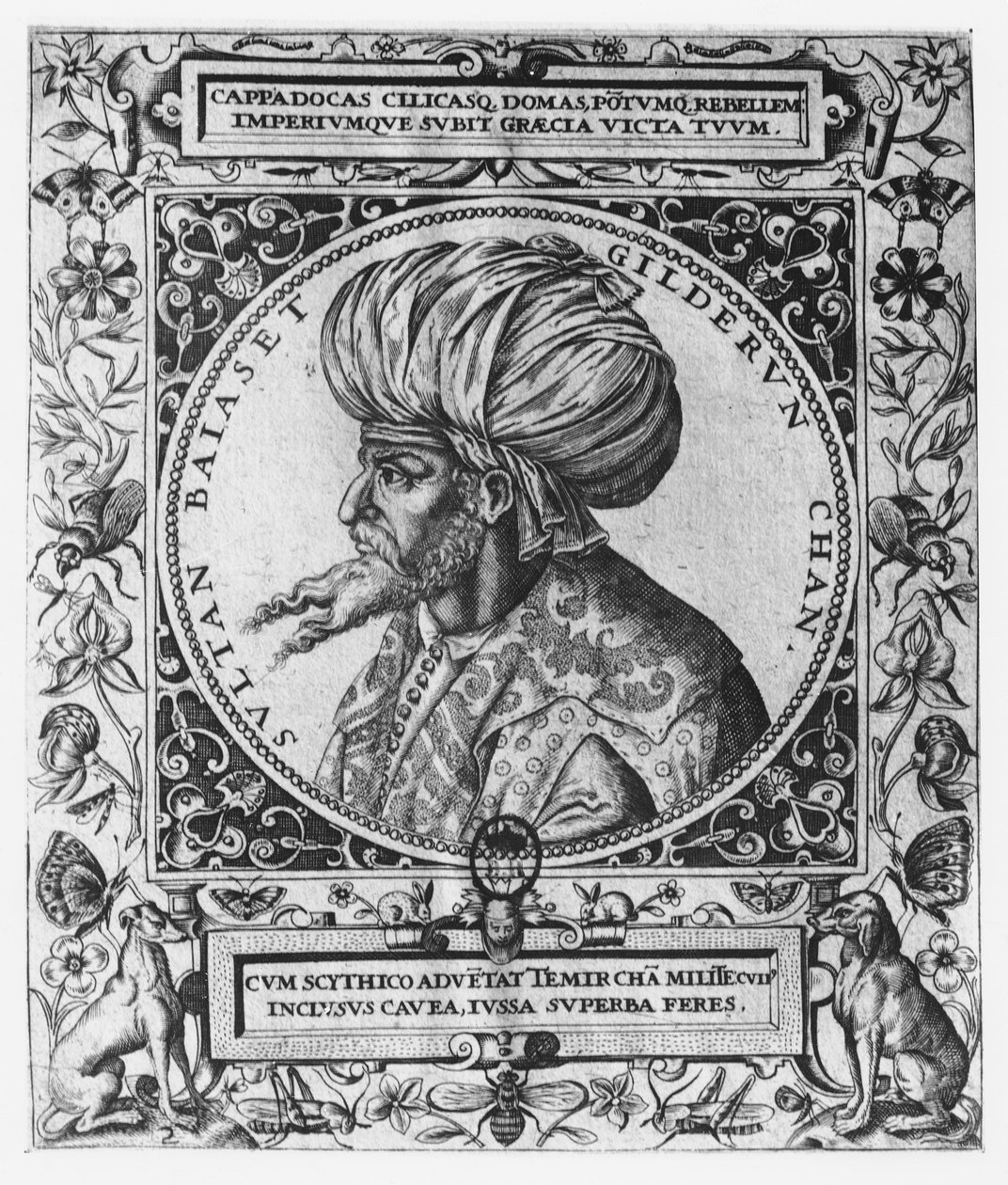 Bayezid I (incisione) da French School