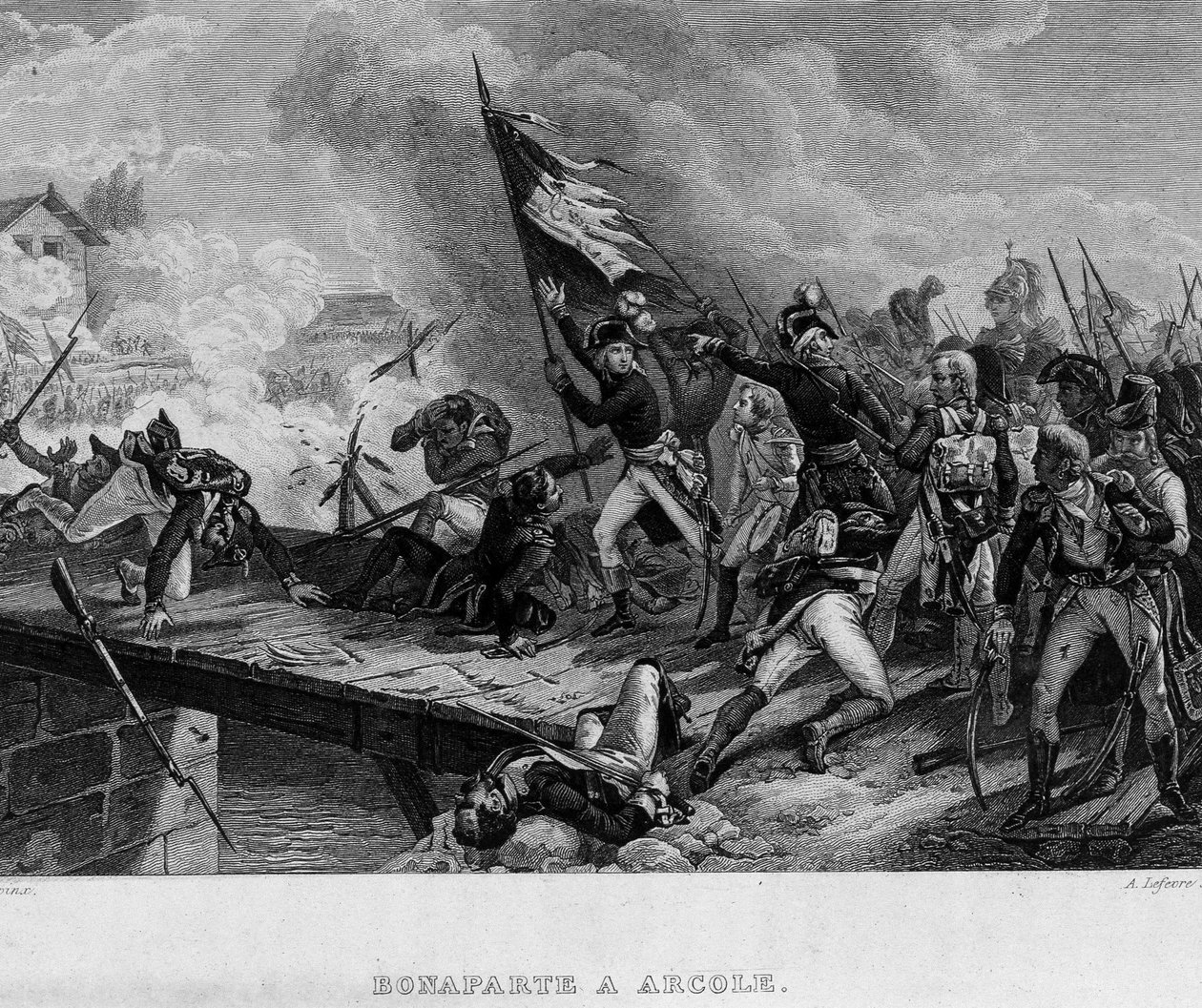 Bonaparte ad Arcole - in 
