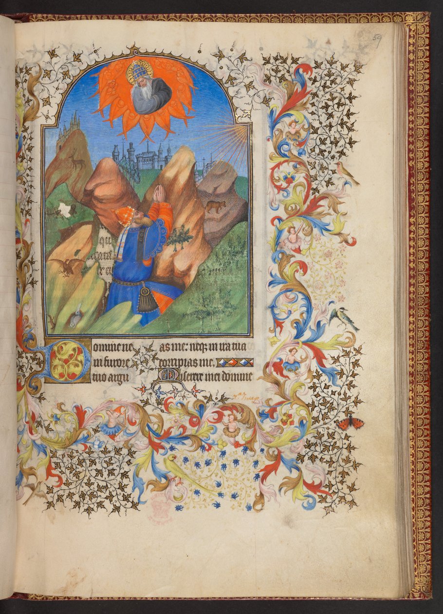 Libro delle Ore, Add MS 32454 f.59r, Francia da French School