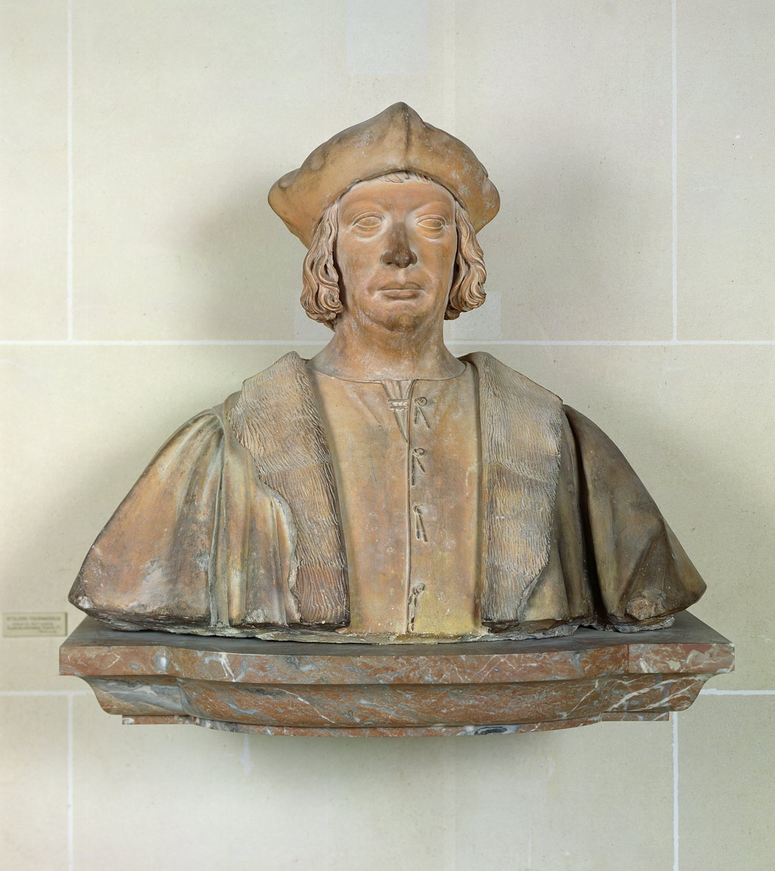 Busto del Cancelliere Antoine Duprat (1463-1535) (terracotta) da French School