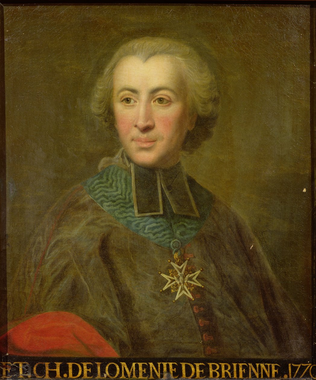 Cardinale Etienne-Charles de Lomenie de Brienne (1727-94) da French School