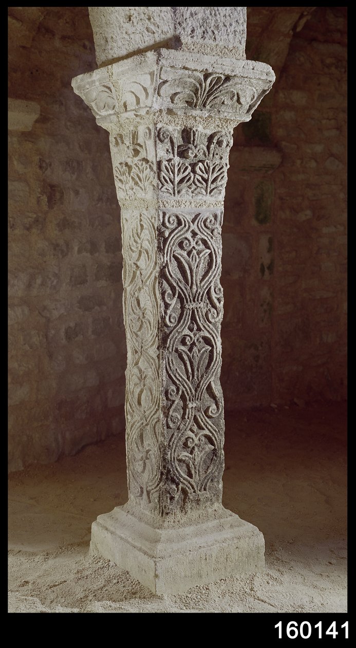Colonna carolingia, c.758 da French School