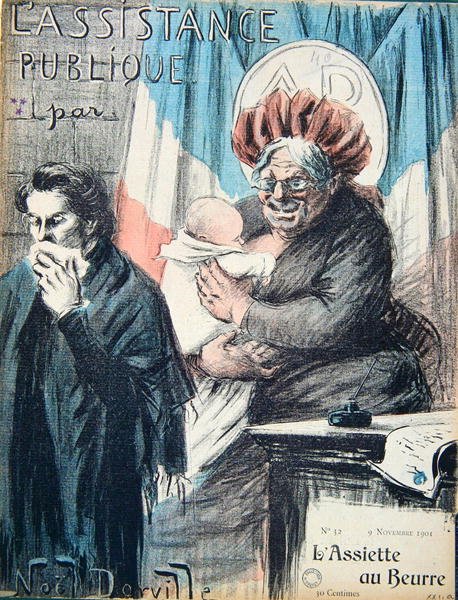 Cartone animato che critica l