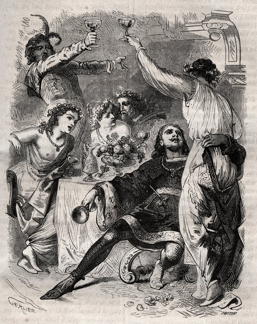 Caso della Torre di Nesle da French School