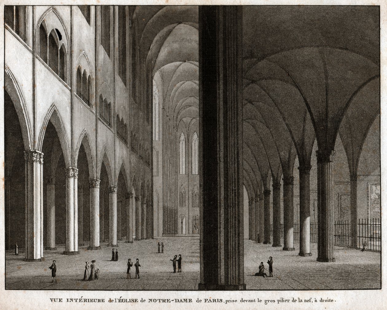 Cattedrale di Notre Dame de Paris da French School