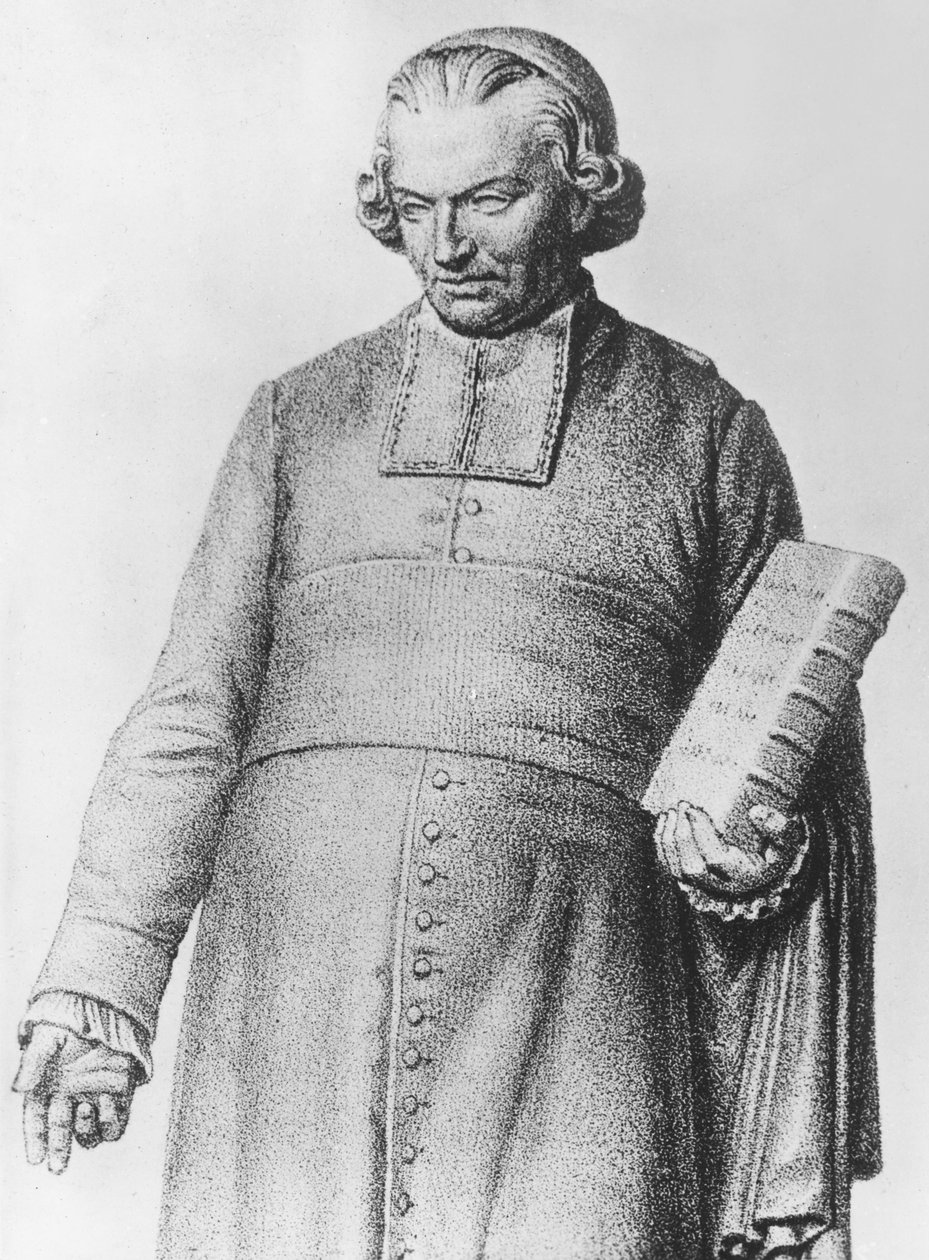 Charles-François Lhomond - Incisione da French School
