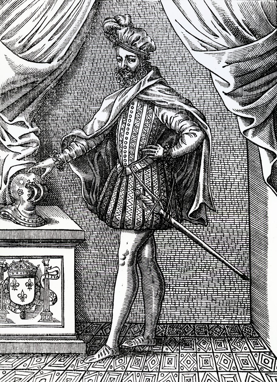 Carlo IX (1550-74), Re di Francia, 1573 da French School