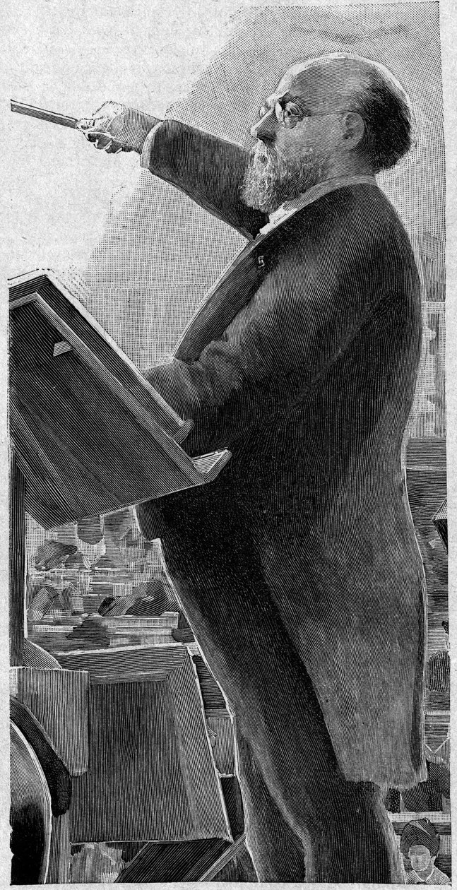 Charles Lamoureux (1834-1899), violinista francese, primo direttore dell
